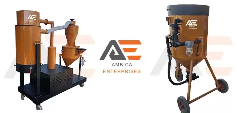 What is the difference between Portable Sand Blasting Machine and Vaccum Sand Blasting Machine?